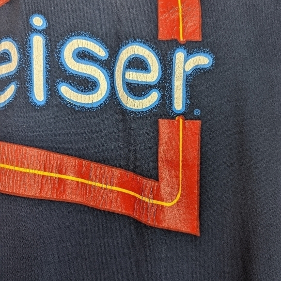 Vintage Budweiser Beer T Shirt Stony Creek 70s Anheuser Tee Rare HTF - Picture 4 of 12